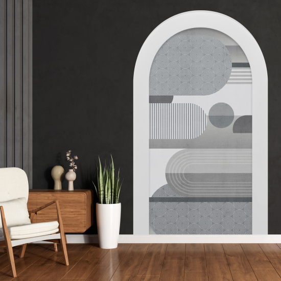 Vinilo Adhesivo Decorativo trampantojo 3D - Motivo Geométrico