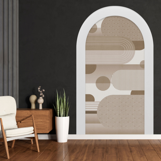 Vinilo Adhesivo Decorativo trampantojo 3D - Motivo Geométrico