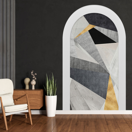 Vinilo Adhesivo Decorativo trampantojo 3D - Motivo geométrico