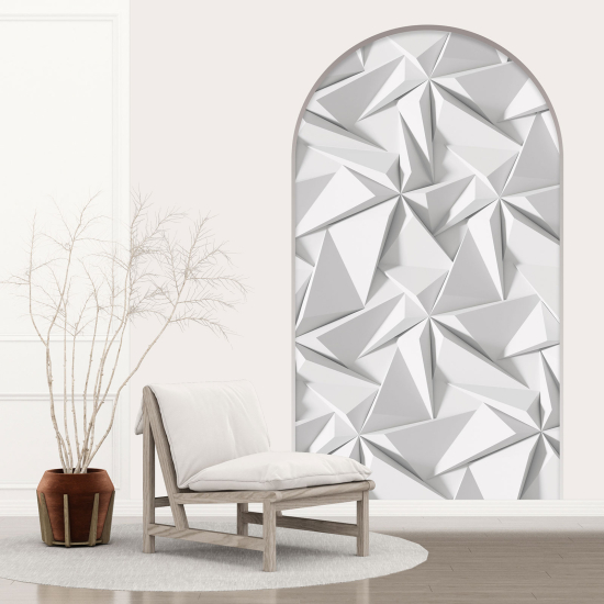 Vinilo Adhesivo Decorativo trampantojo 3D - Motivo Geométrico