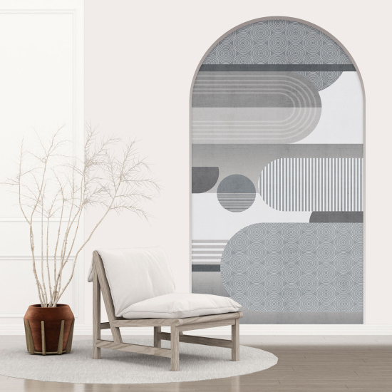 Vinilo Adhesivo Decorativo trampantojo 3D - Motivo Geométrico