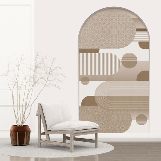 Vinilo Adhesivo Decorativo trampantojo 3D - Motivo Geométrico