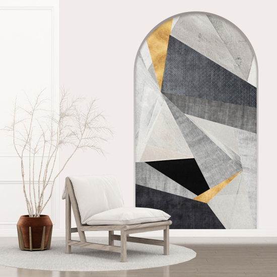 Vinilo Adhesivo Decorativo trampantojo 3D - Motivo Geométrico