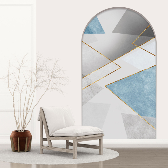 Vinilo Adhesivo Decorativo trampantojo 3D - Motivo Geométrico