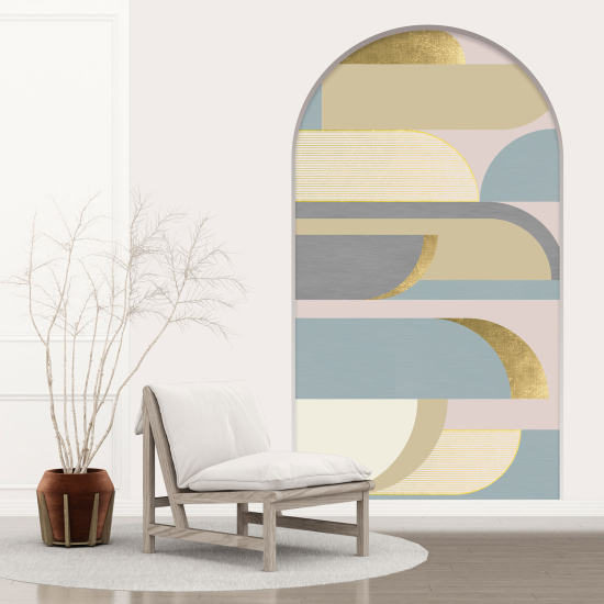 Vinilo Adhesivo Decorativo trampantojo 3D - Motivo Geométrico