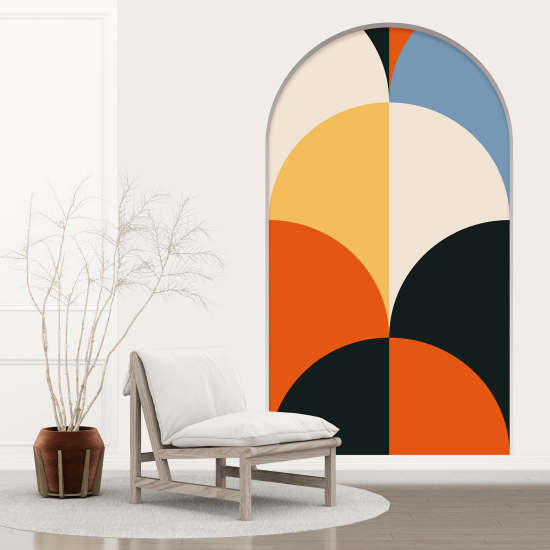 Vinilo Adhesivo Decorativo trampantojo 3D - Motivo Geométrico