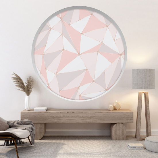 Vinilo Adhesivo Decorativo trampantojo 3D - Motivo Geométrico