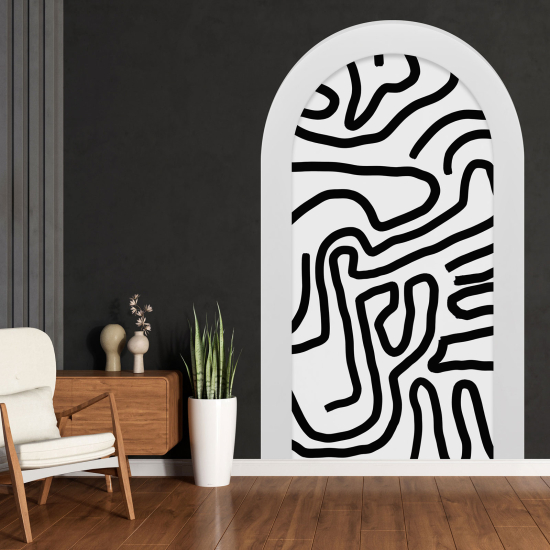 Vinilo Adhesivo Decorativo trampantojo 3D - Motivo Gráfico