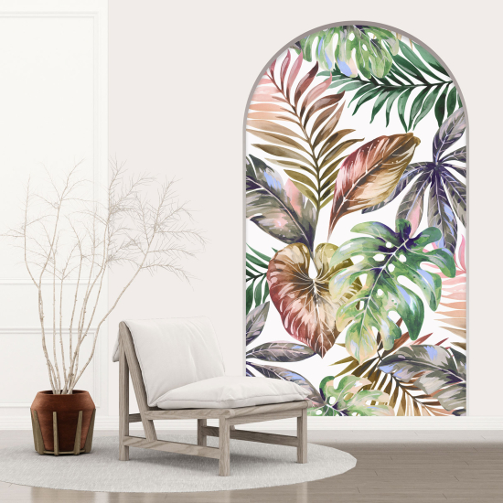 Vinilo Adhesivo Decorativo trampantojo 3D - Motivo Tropical