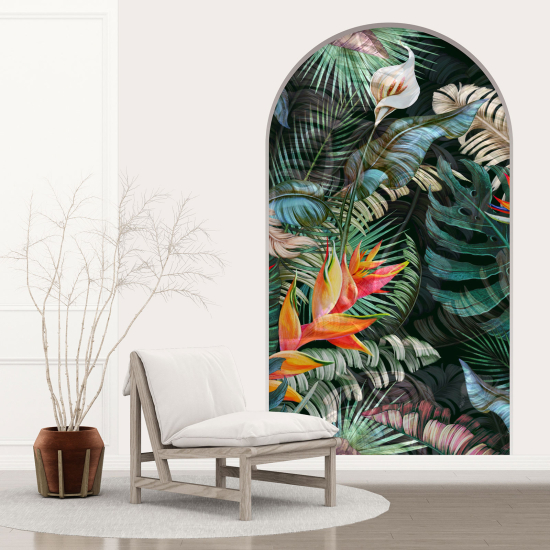 Vinilo Adhesivo Decorativo trampantojo 3D - Motivo Tropical