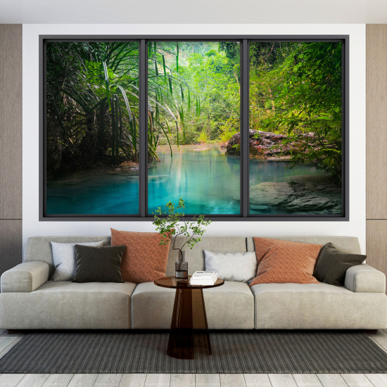 Vinilo Adhesivo Decorativo trampantojo 3D - Naturaleza