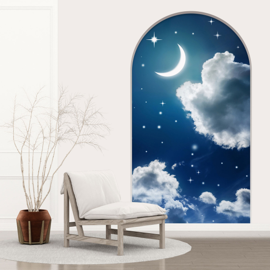 Vinilo Adhesivo Decorativo trampantojo 3D - Noche