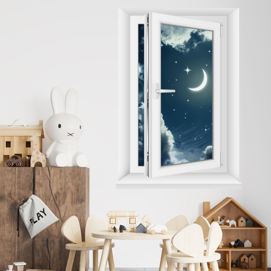 Vinilo Adhesivo Decorativo trampantojo 3D - Noche
