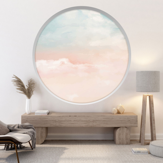 Vinilo Adhesivo Decorativo trampantojo 3D - Nubes