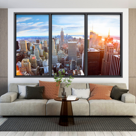 Vinilo Adhesivo Decorativo trampantojo 3D - Nueva York