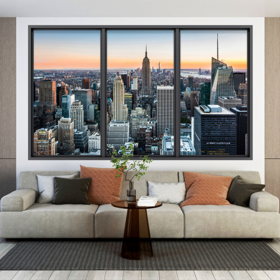Vinilo Adhesivo Decorativo trampantojo 3D - Nueva York
