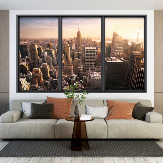 Vinilo Adhesivo Decorativo trampantojo 3D - Nueva York