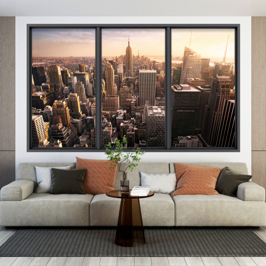 Vinilo Adhesivo Decorativo trampantojo 3D - Nueva York