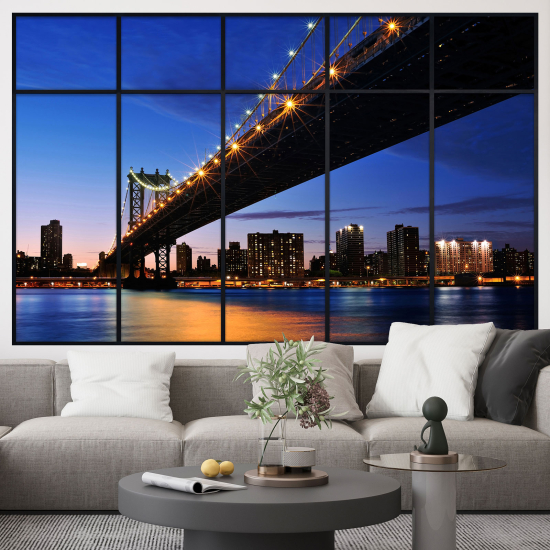 Vinilo Adhesivo Decorativo trampantojo 3D - Nueva York