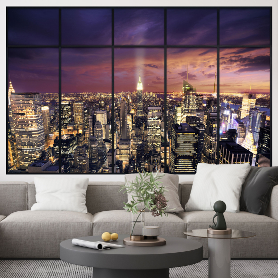 Vinilo Adhesivo Decorativo trampantojo 3D - Nueva York