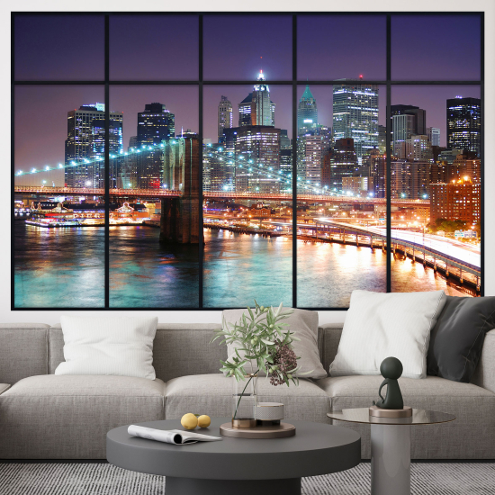 Vinilo Adhesivo Decorativo trampantojo 3D - Nueva York