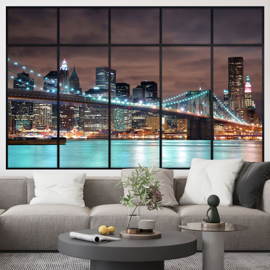 Vinilo Adhesivo Decorativo trampantojo 3D - Nueva York