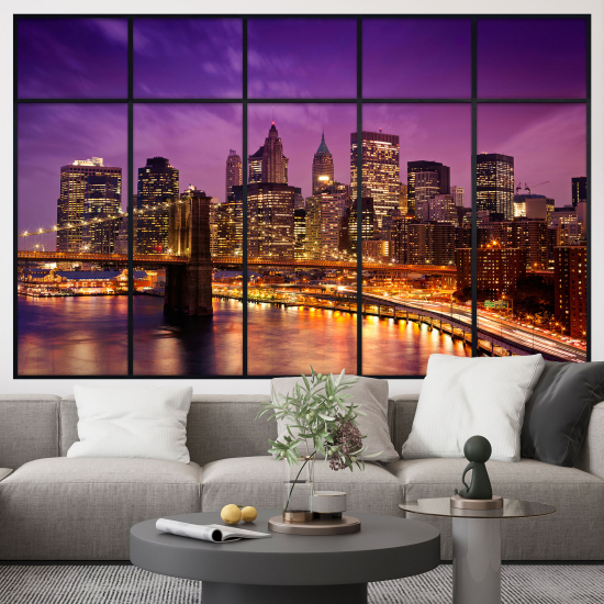 Vinilo Adhesivo Decorativo trampantojo 3D - Nueva York