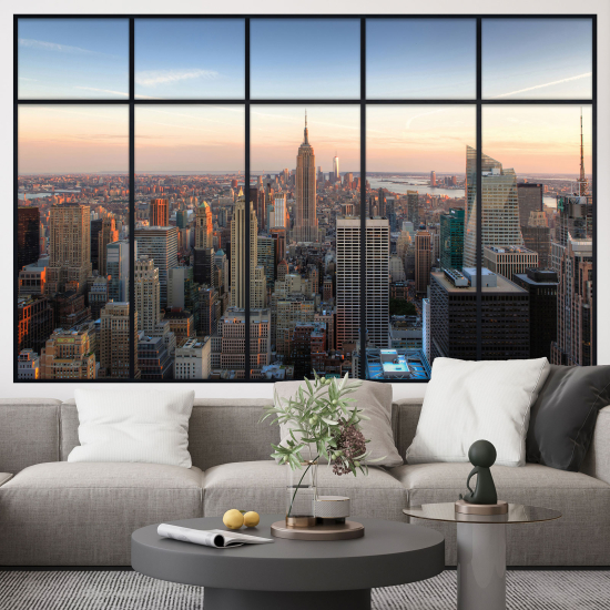 Vinilo Adhesivo Decorativo trampantojo 3D - Nueva York