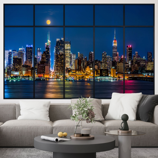 Vinilo Adhesivo Decorativo trampantojo 3D - Nueva York