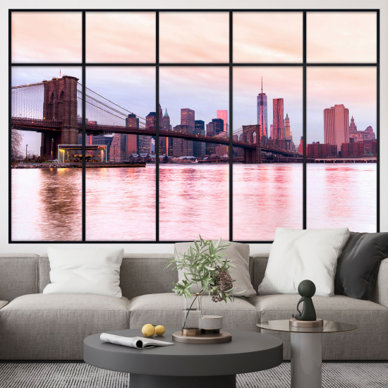Vinilo Adhesivo Decorativo trampantojo 3D - Nueva York