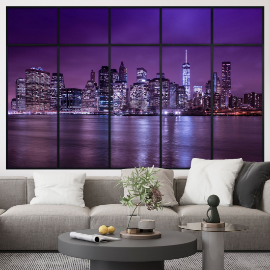 Vinilo Adhesivo Decorativo trampantojo 3D - Nueva York