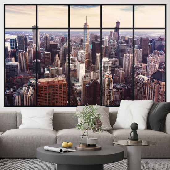 Vinilo Adhesivo Decorativo trampantojo 3D - Nueva York