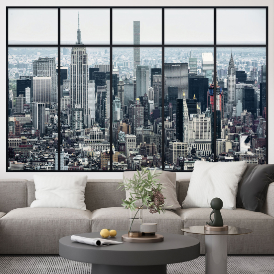 Vinilo Adhesivo Decorativo trampantojo 3D - Nueva York