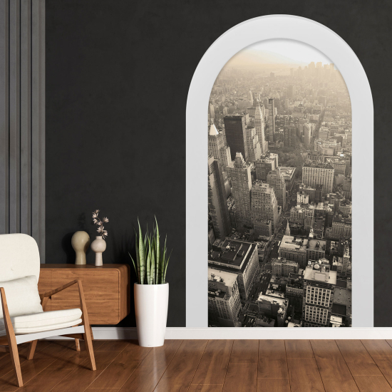 Vinilo Adhesivo Decorativo trampantojo 3D - Nueva York