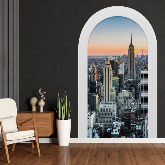 Vinilo Adhesivo Decorativo trampantojo 3D - Nueva York
