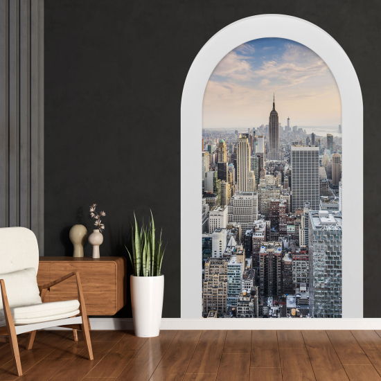 Vinilo Adhesivo Decorativo trampantojo 3D - Nueva York