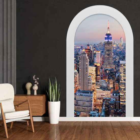 Vinilo Adhesivo Decorativo trampantojo 3D - Nueva York