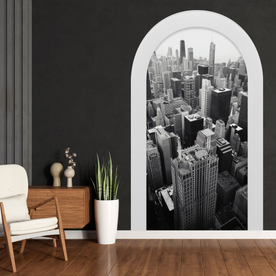 Vinilo Adhesivo Decorativo trampantojo 3D - Nueva York