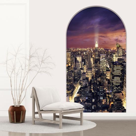 Vinilo Adhesivo Decorativo trampantojo 3D - Nueva York