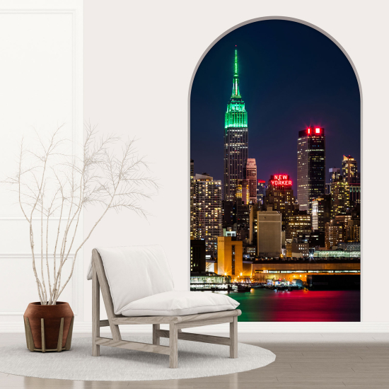 Vinilo Adhesivo Decorativo trampantojo 3D - Nueva York