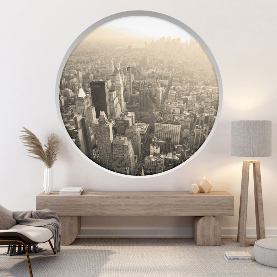 Vinilo Adhesivo Decorativo trampantojo 3D - Nueva York