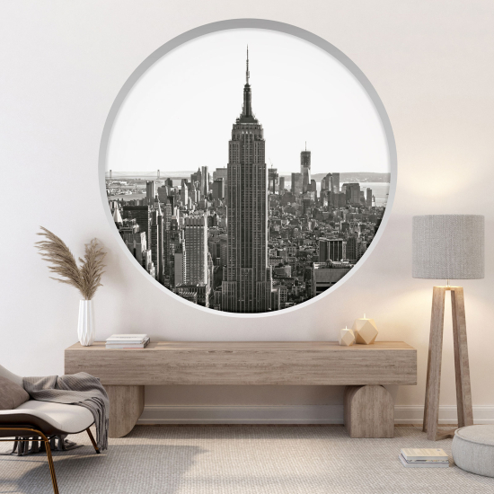 Vinilo Adhesivo Decorativo trampantojo 3D - Nueva York