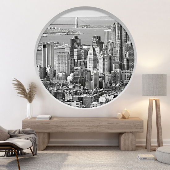 Vinilo Adhesivo Decorativo trampantojo 3D - Nueva York