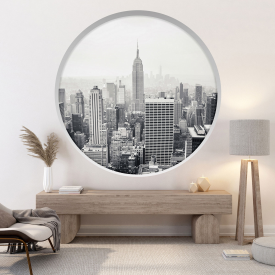 Vinilo Adhesivo Decorativo trampantojo 3D - Nueva York