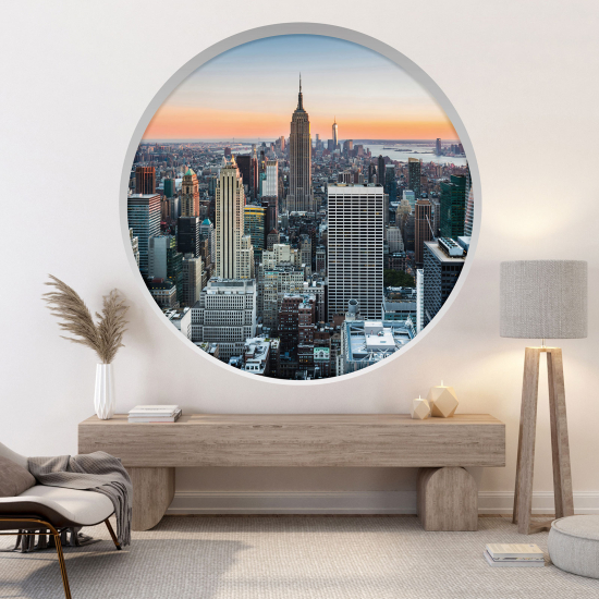 Vinilo Adhesivo Decorativo trampantojo 3D - Nueva York