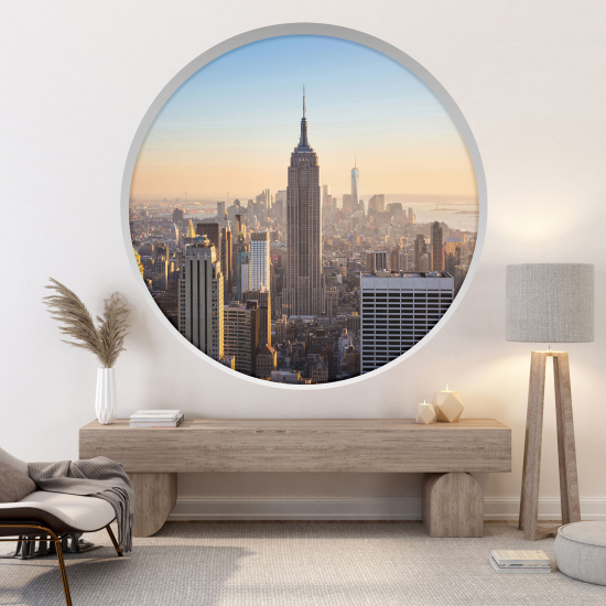 Vinilo Adhesivo Decorativo trampantojo 3D - Nueva York