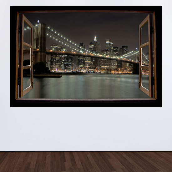 Vinilo Adhesivo Decorativo trampantojo 3D - Nueva York