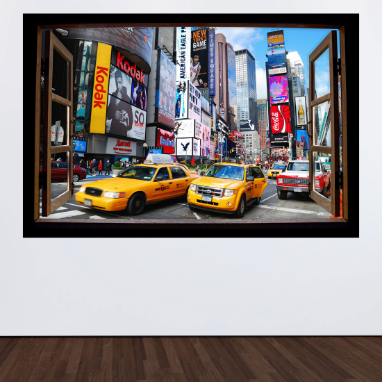 Vinilo Adhesivo Decorativo trampantojo 3D - Nueva York