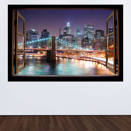 Vinilo Adhesivo Decorativo trampantojo 3D - Nueva York