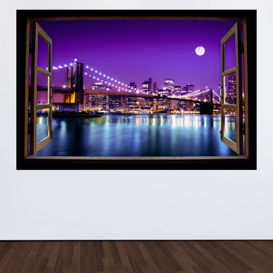 Vinilo Adhesivo Decorativo trampantojo 3D - Nueva York